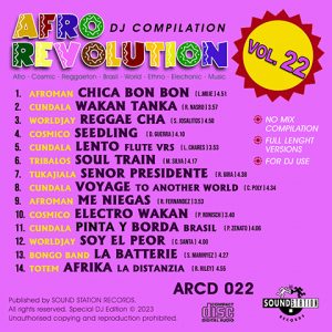 Afro Revolution CD Vol. 22 | No Mix CD