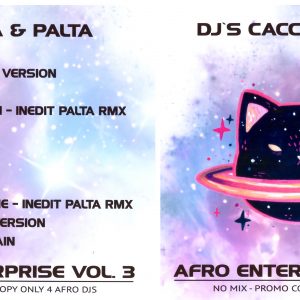 Afro Enterprise Vol. 3 | No Mix CD
